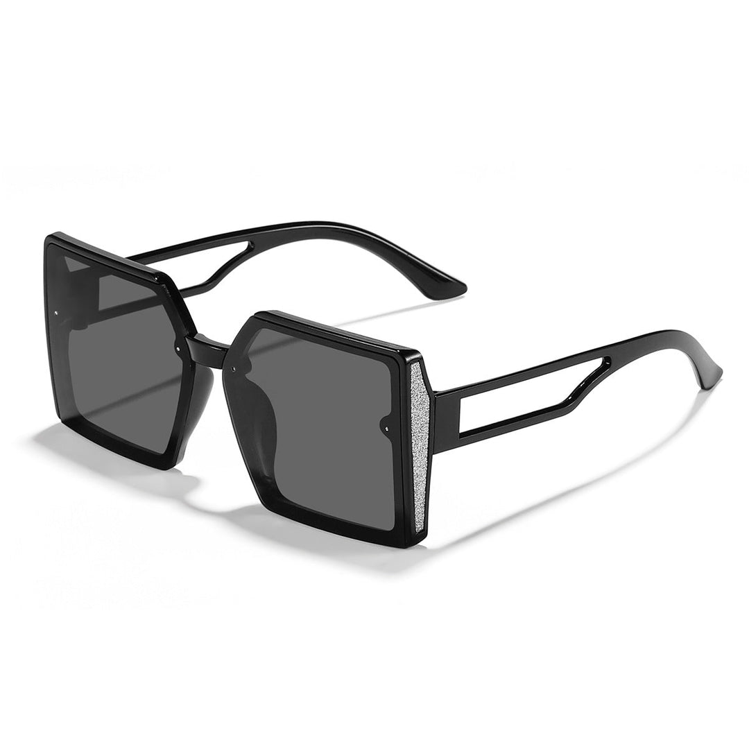 Women's sunglasses with unique square frame and sparkling accent Kalsten