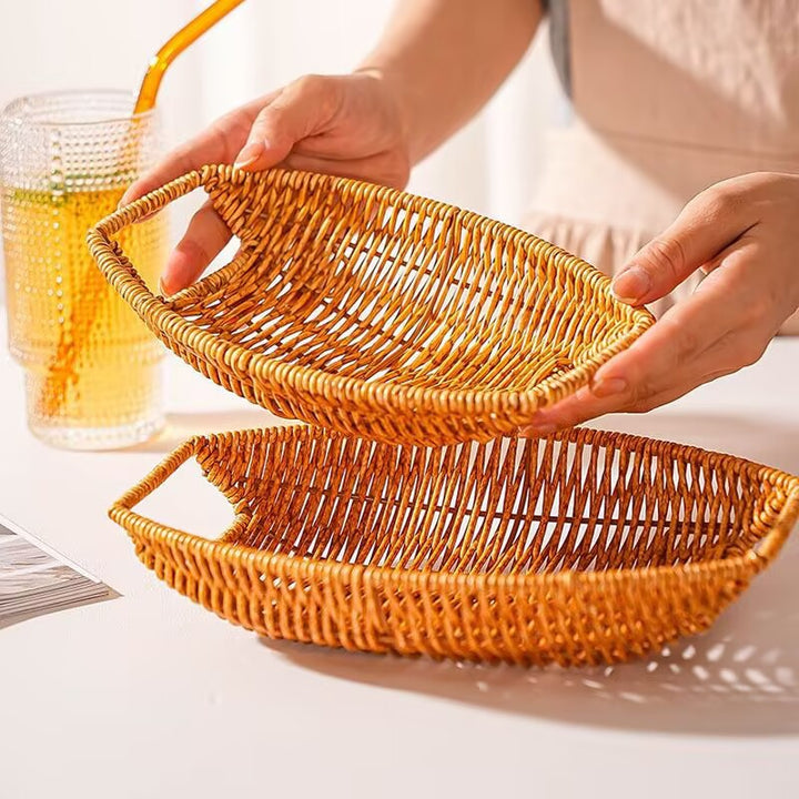 Unisex Wicker Basket Kalsten