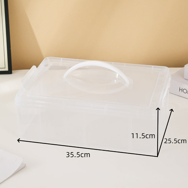 Clear Multi-Functional Organizer Container Kalsten