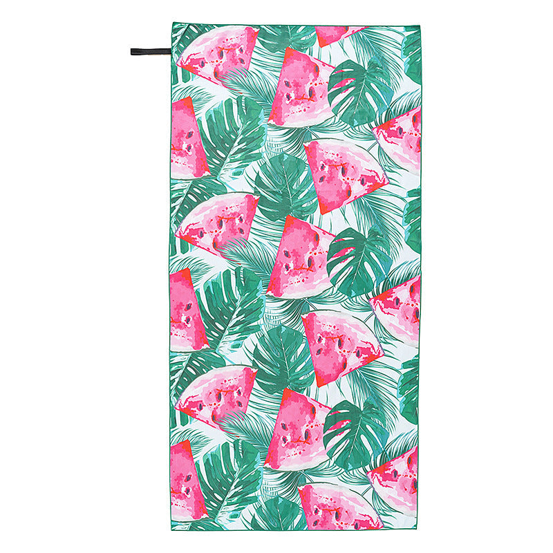 Beach towel with artistic mandala design Kalsten