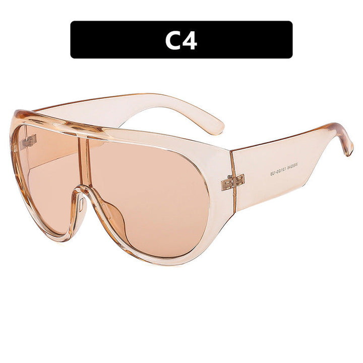 Ladies sporty sunglasses in aerodynamic design with wide field of vision Kalsten