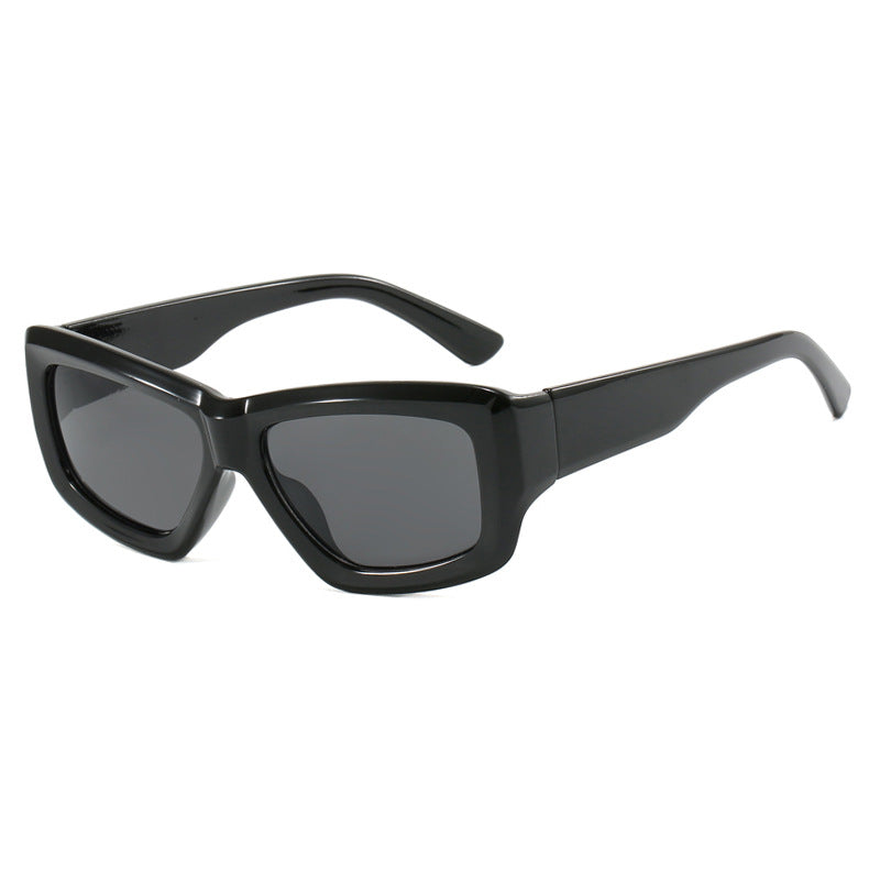 Women trendy square sunglasses with transparent frame and comfortable lenses Kalsten