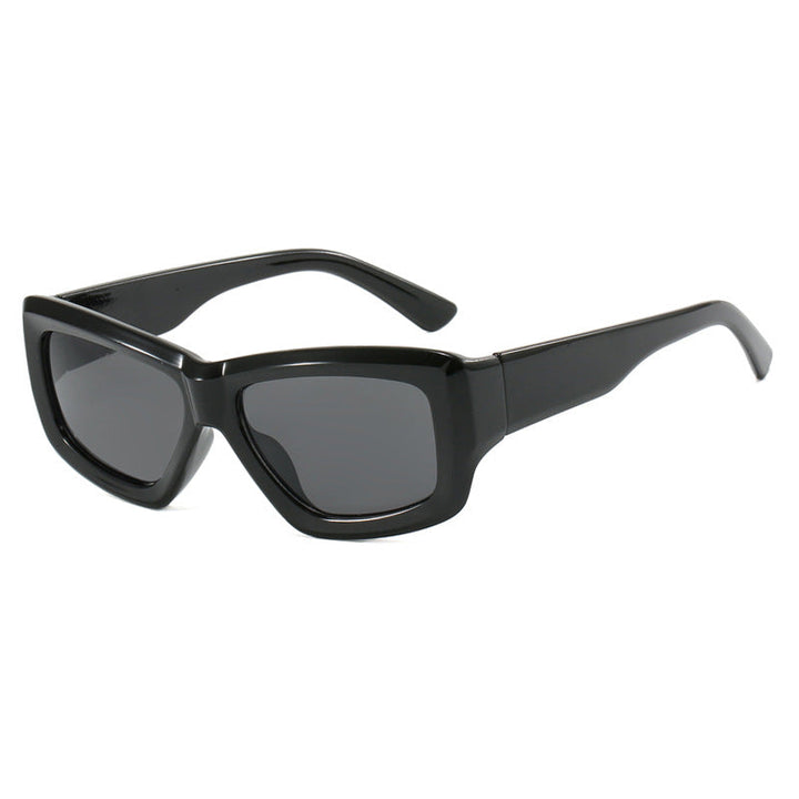 Women trendy square sunglasses with transparent frame and comfortable lenses Kalsten