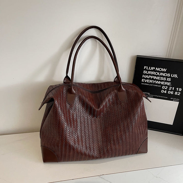 Luxurious Travel Bag In Modern Zigzag Pattern Kalsten