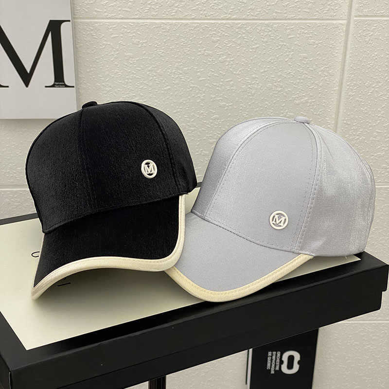 Women's Shiny Satin Baseball Cap Kalsten