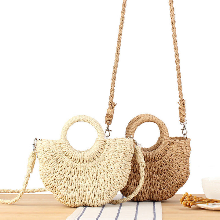 Handbag with Curved Design and Fashionable Handle Kalsten