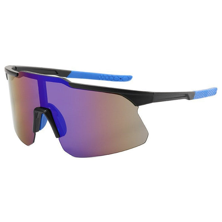 Unisex nan sporty performance sunglasses half rimless with polarized lenses and non-slip nose pad Kalsten