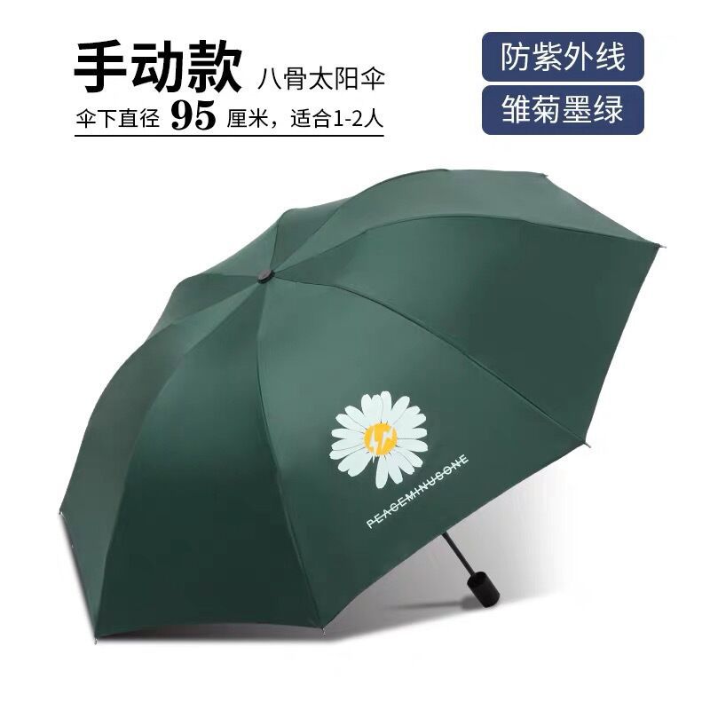 Women Foldable Umbrella with Floral Pattern Kalsten