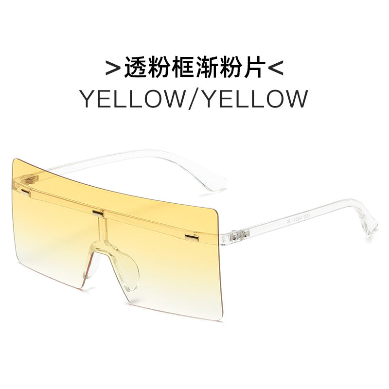 Women futuristic oversized sunglasses Kalsten
