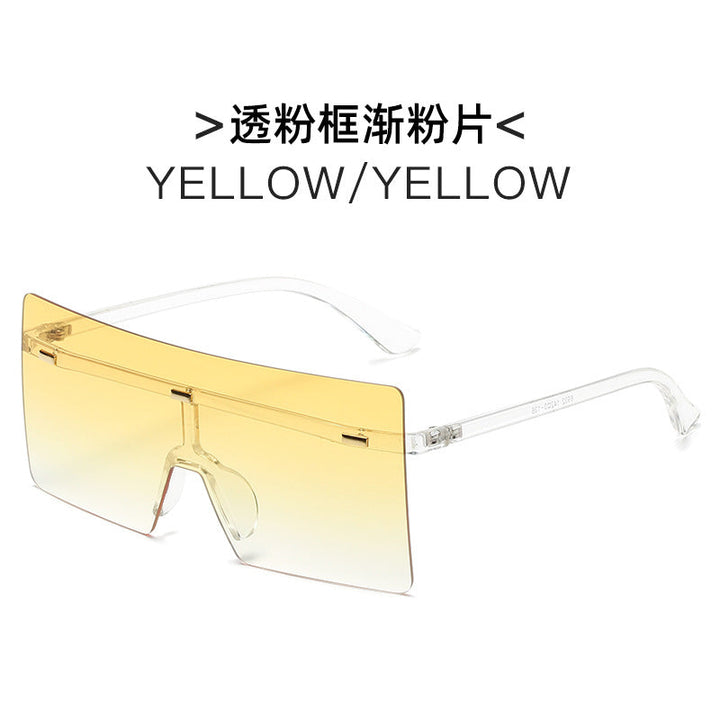 Women futuristic oversized sunglasses Kalsten