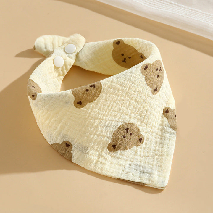Soft Cotton Baby Bandana Bib Set kalsten