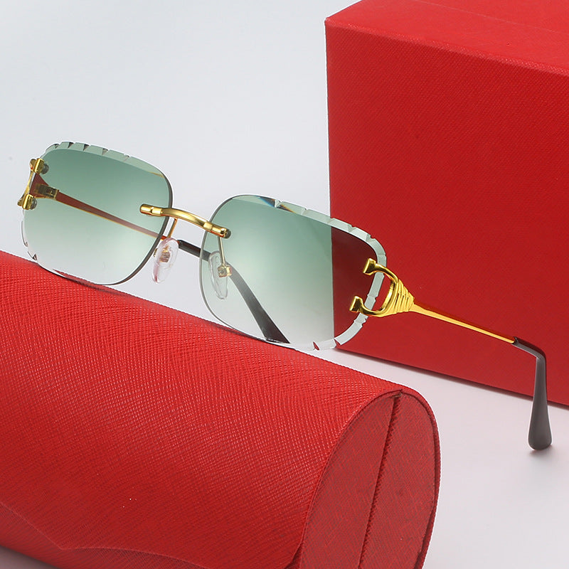 Ladies Designer Sunglasses with uniquely shaped frame and UV protection Kalsten