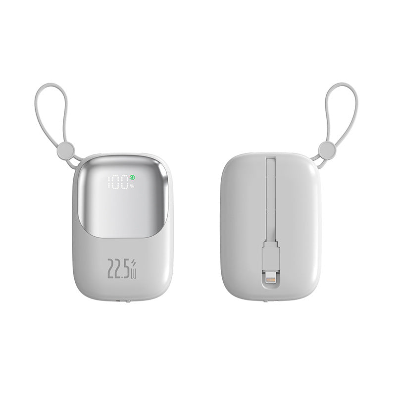 Portable power bank with integrated charging port and LED display Kalsten