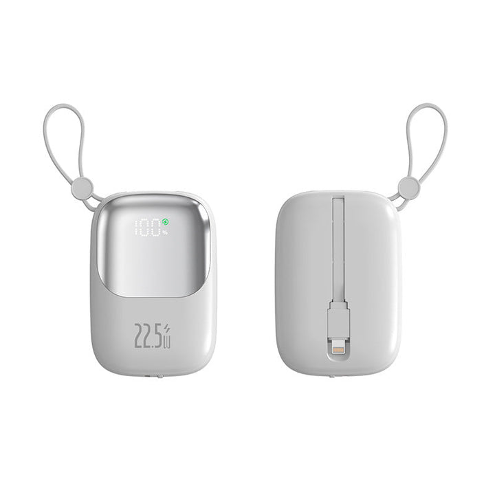 Portable power bank with integrated charging port and LED display Kalsten