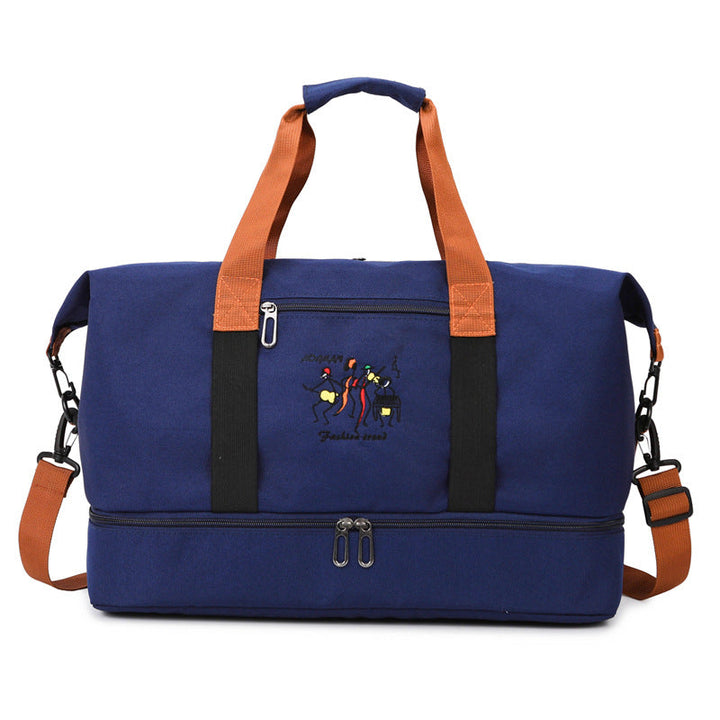 Sporty travel bag with practical compartments Kalsten