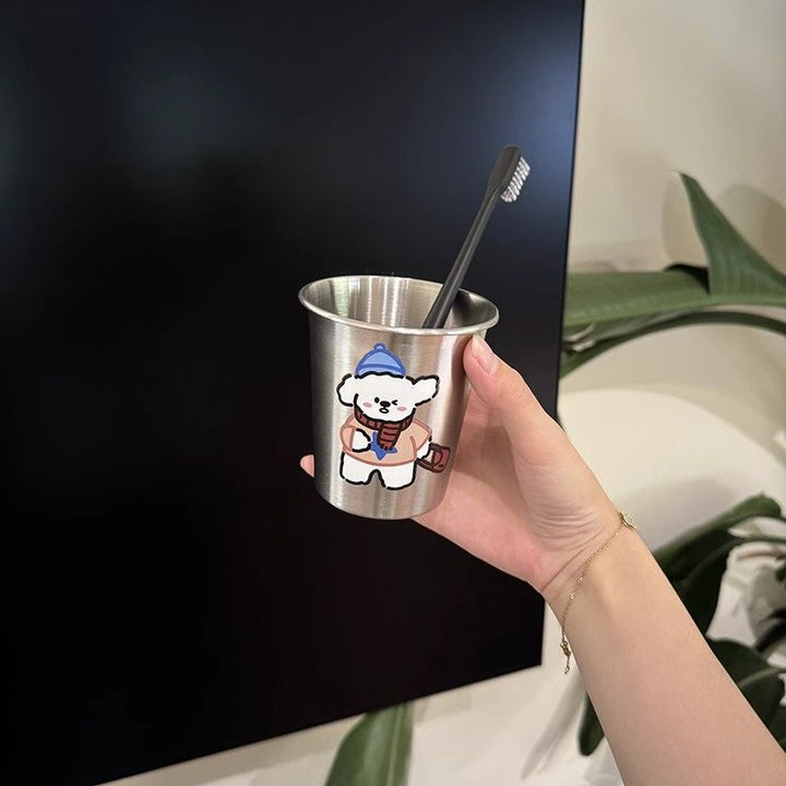 Stainless Steel Mug with Cute Animal Design Kalsten