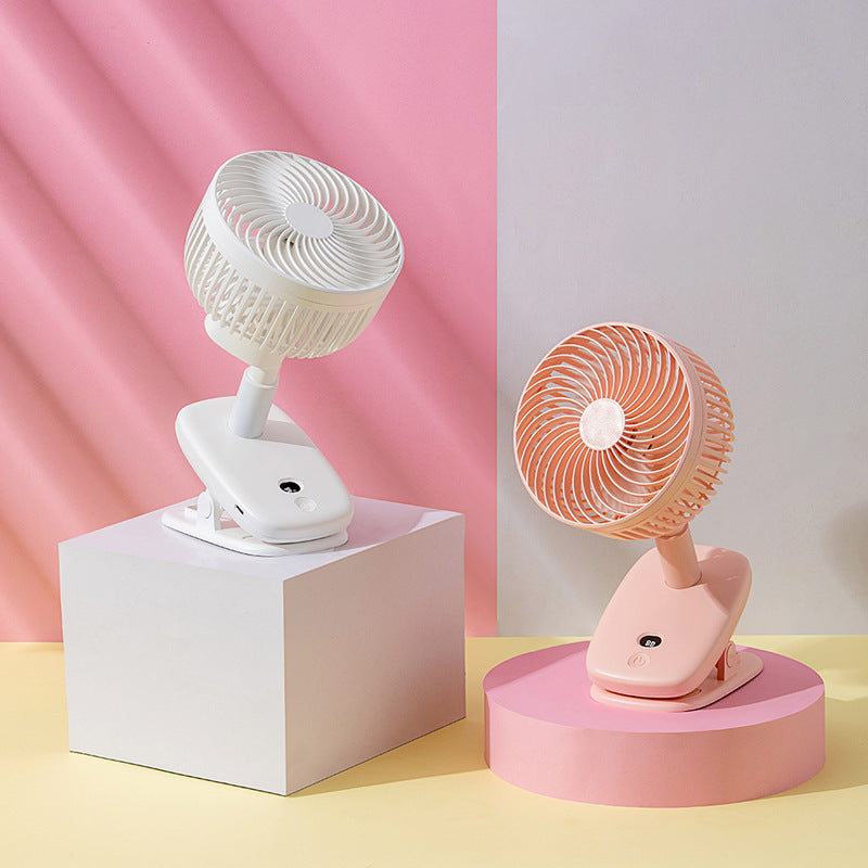 Adjustable Mini Clip-On Fan Kalsten