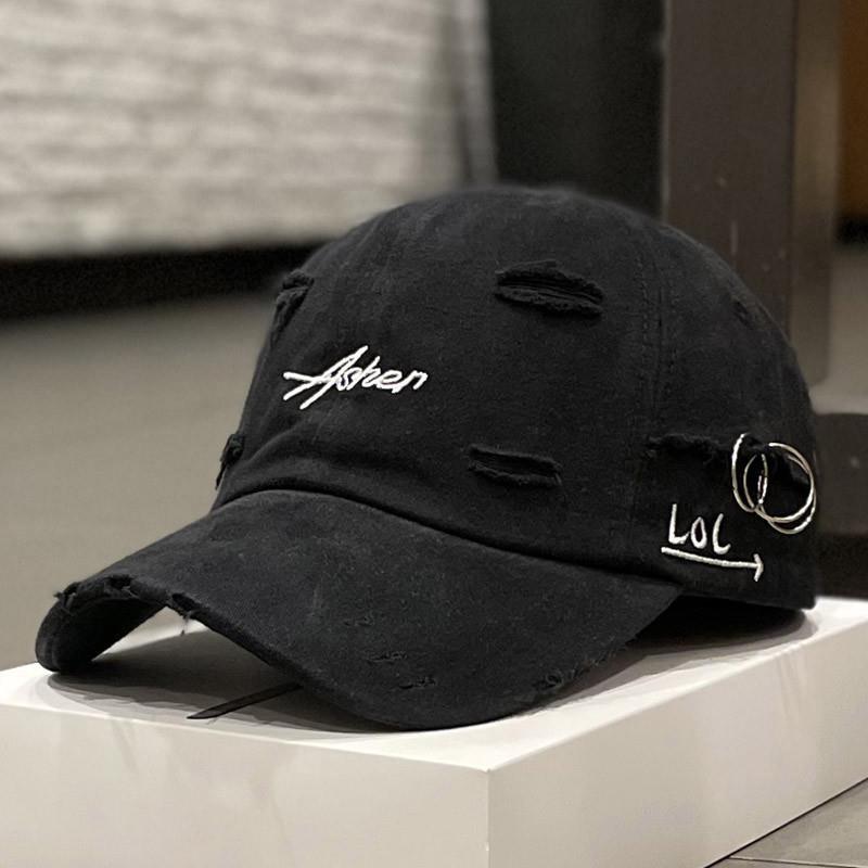 Men's Distressed Denim Cap Kalsten
