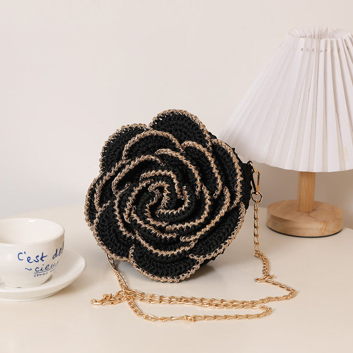 Shoulder bag in romantic rose design Kalsten