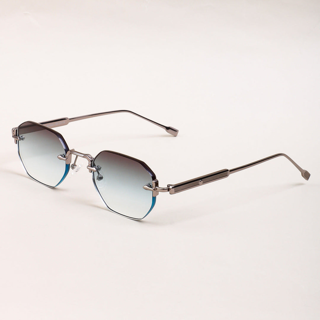 Ladies sunglasses with elegant octagonal frame and comfortable nose pads Kalsten