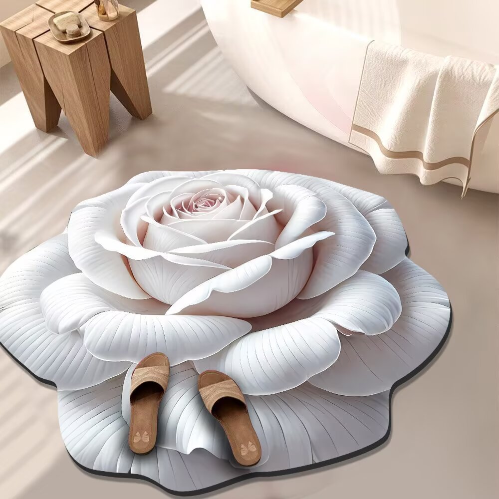 Cheerful Floral Decorative Area Rug Kalsten
