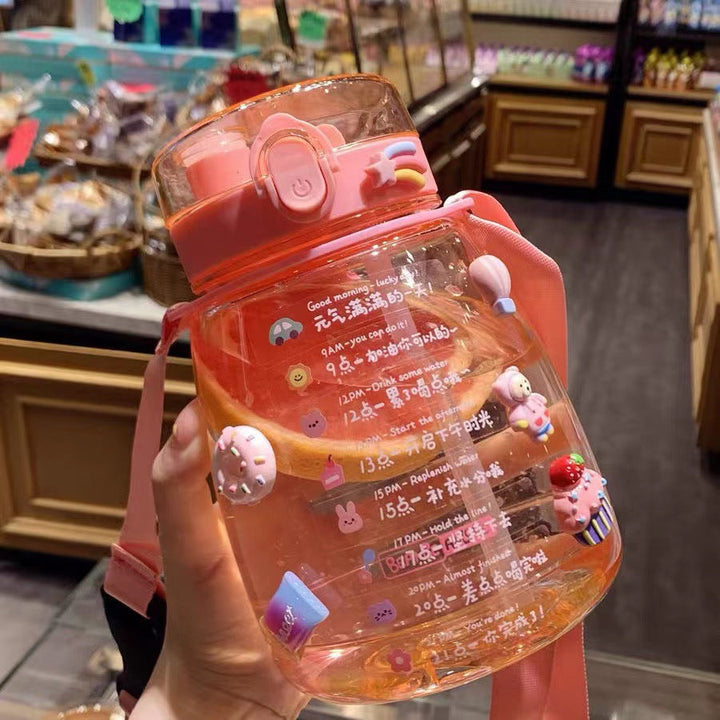 Ladies Playful Water Bottle with Animal Design Kalsten