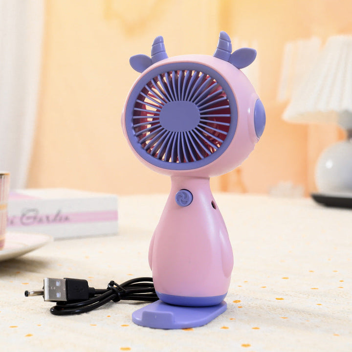 Ladies Portable Mini Fan with Animal Design Kalsten