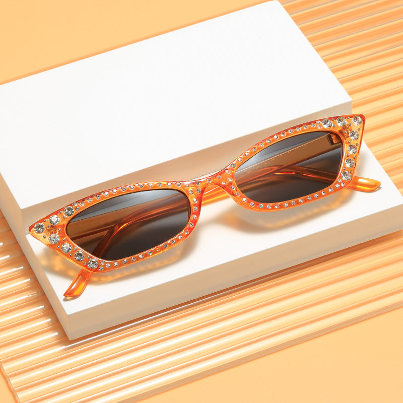 Women's extravagant Cat-Eye sunglasses with crystal embellishments Kalsten