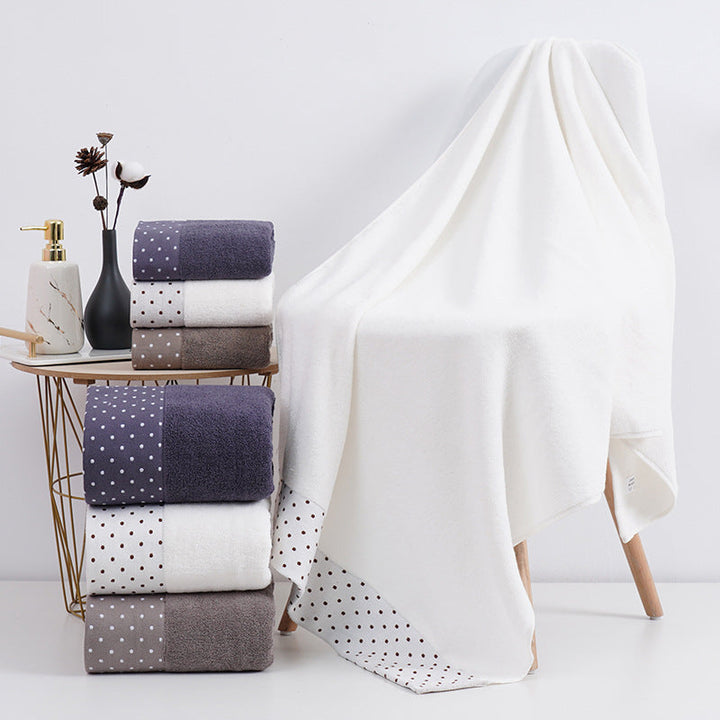 High-Quality Bath Towel with Elegant Border Kalsten