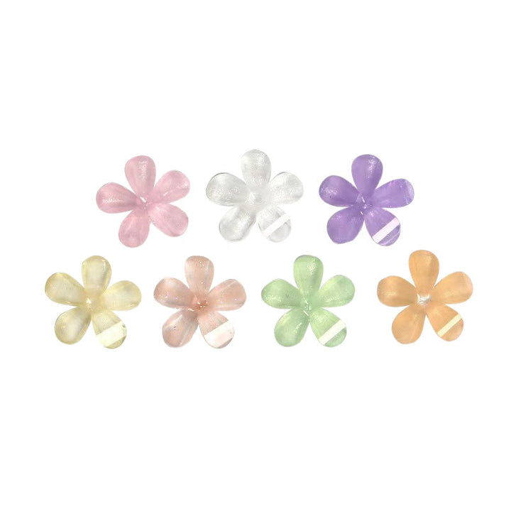 Delicate acrylic flower appliqués Kalsten