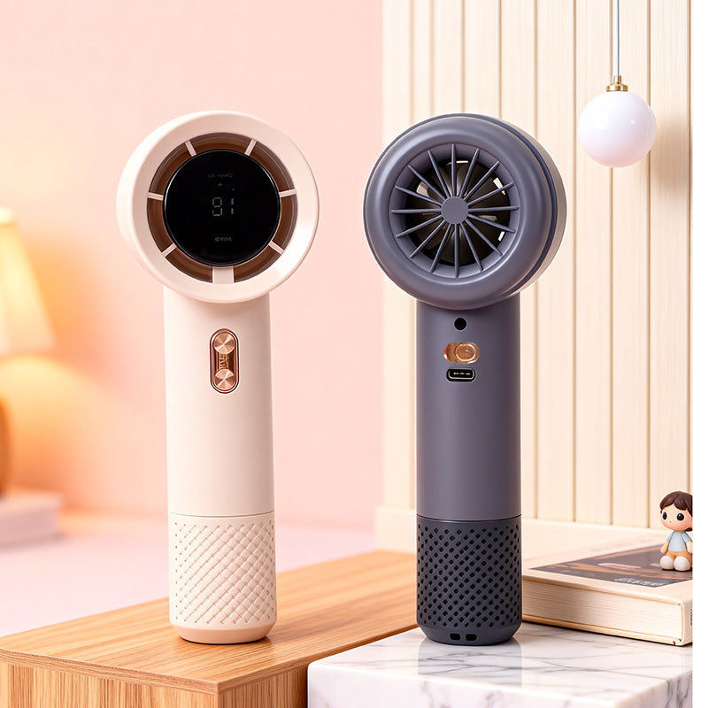 Women Portable High-Performance Fan with Digital Speed Display Kalsten