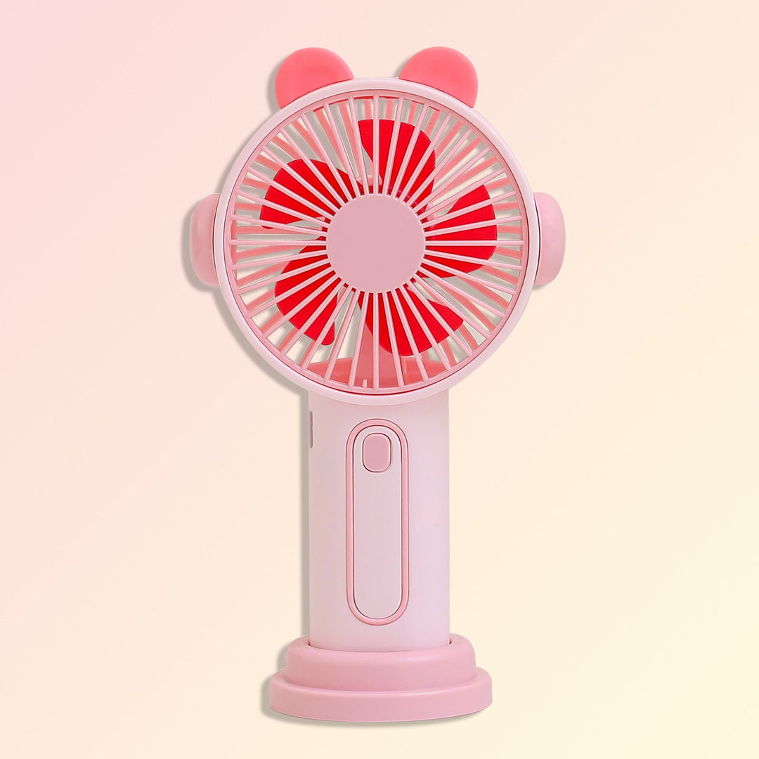 Women Portable Mini-Fan with Colorful Ears Kalsten