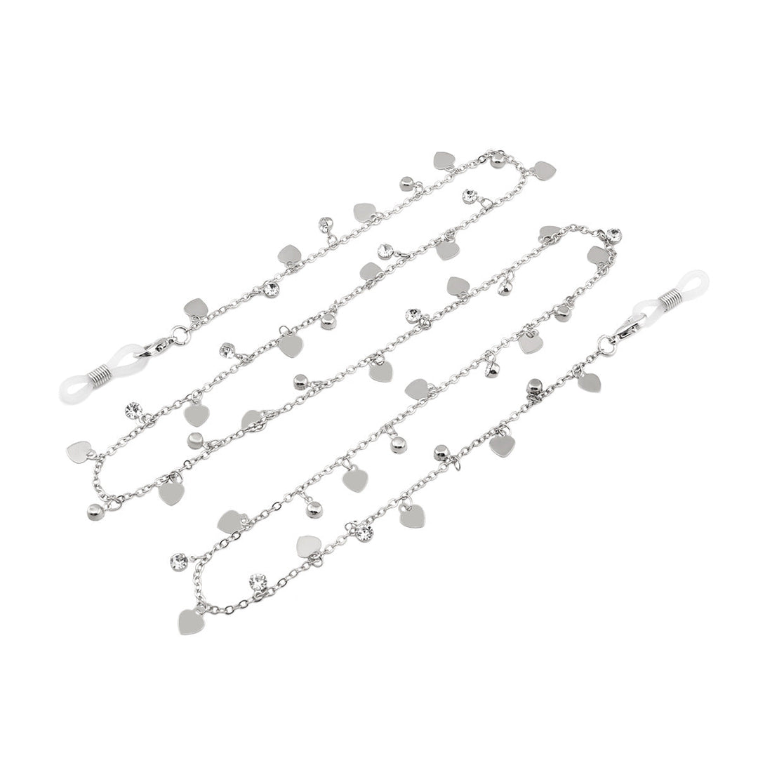 Decorative Heart-Shaped Eyewear Chain Kalsten