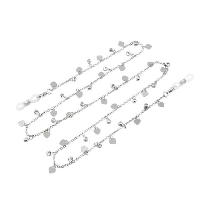 Decorative Heart-Shaped Eyewear Chain Kalsten