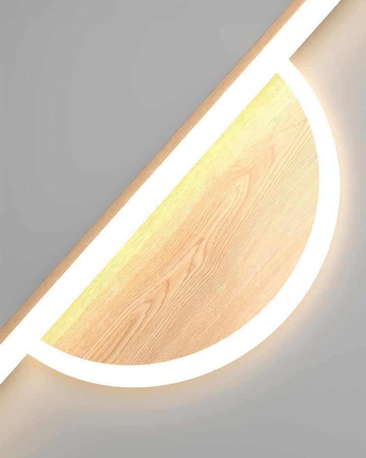 Wood Arc Wall Lamp – Modern Lighting Design