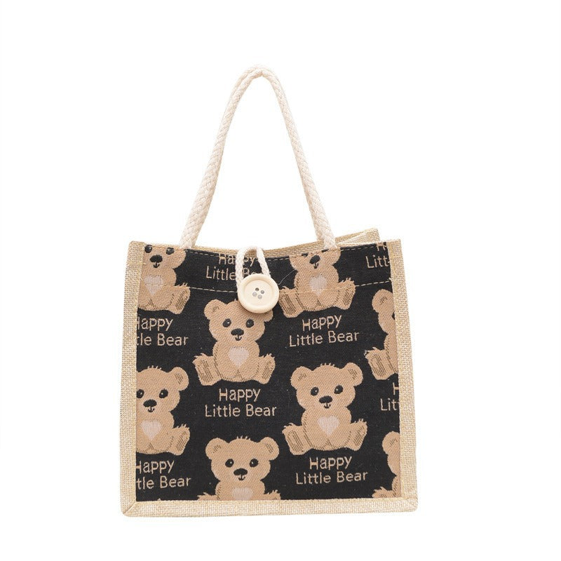 Shoulder bag with sweet bear motif Kalsten