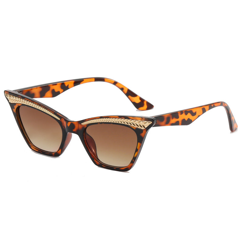 Ladies Cat-Eye Sunglasses with Luxurious Detail Kalsten