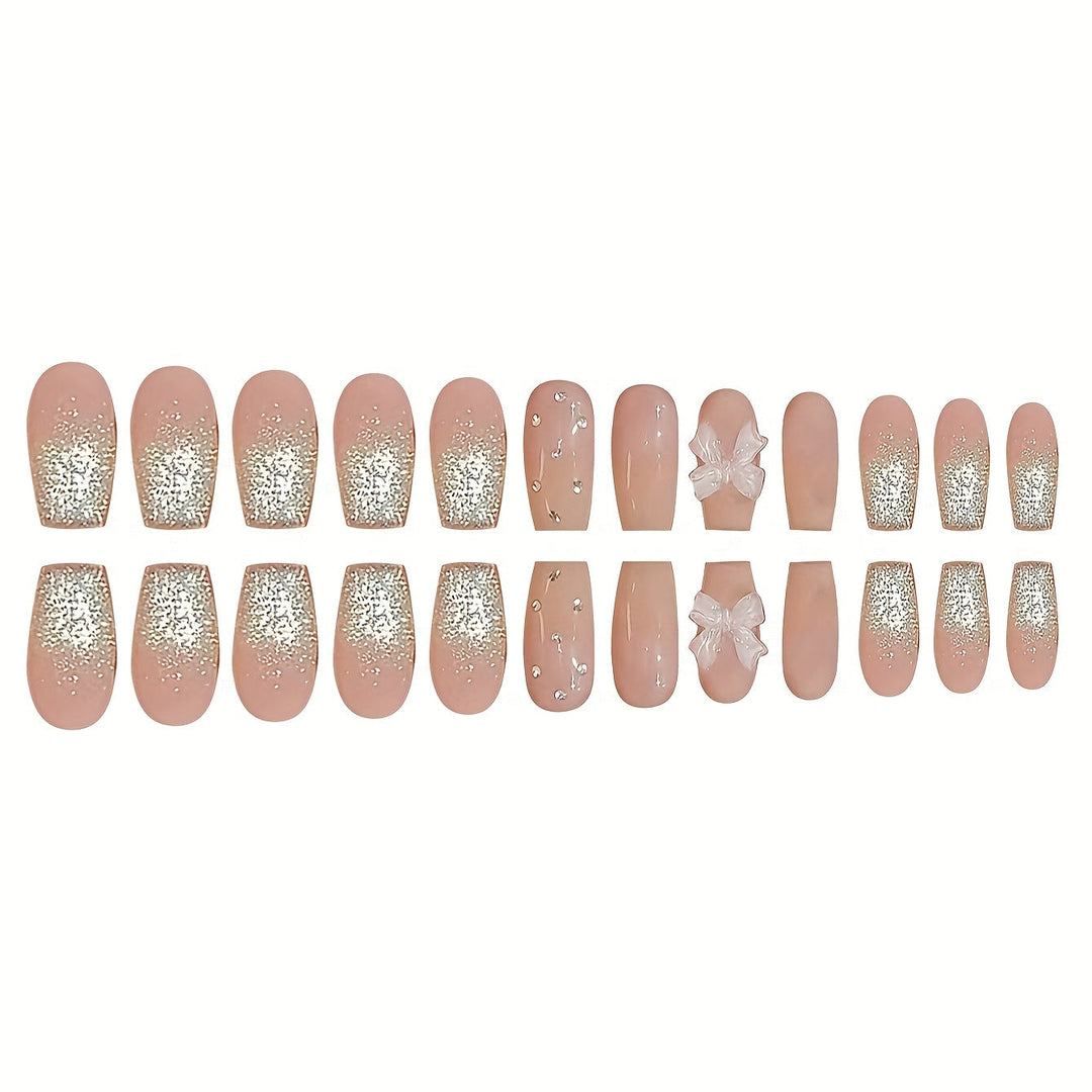 Decorative Press-On Nail Set Kalsten