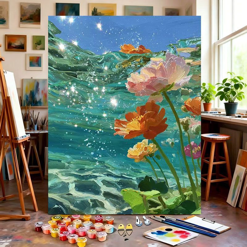 Floral Art Canvas Kalsten