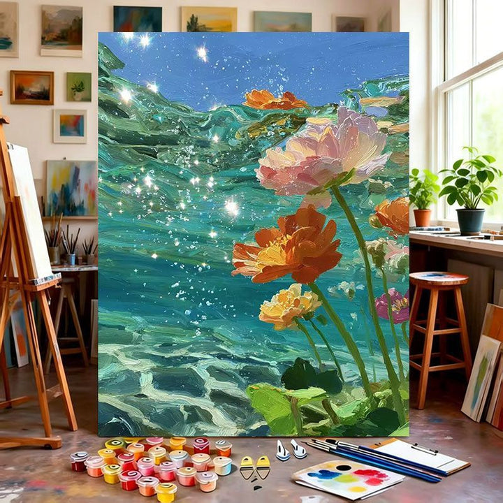 Floral Art Canvas Kalsten