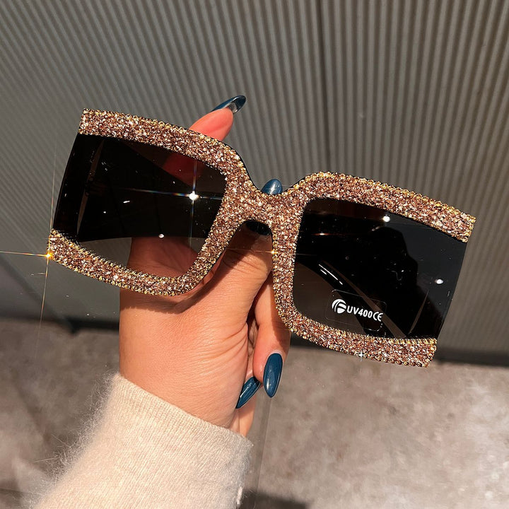 Women's sunglasses with rhinestone decorated frame Kalsten