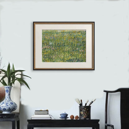 Framed Impressionist Flower Art