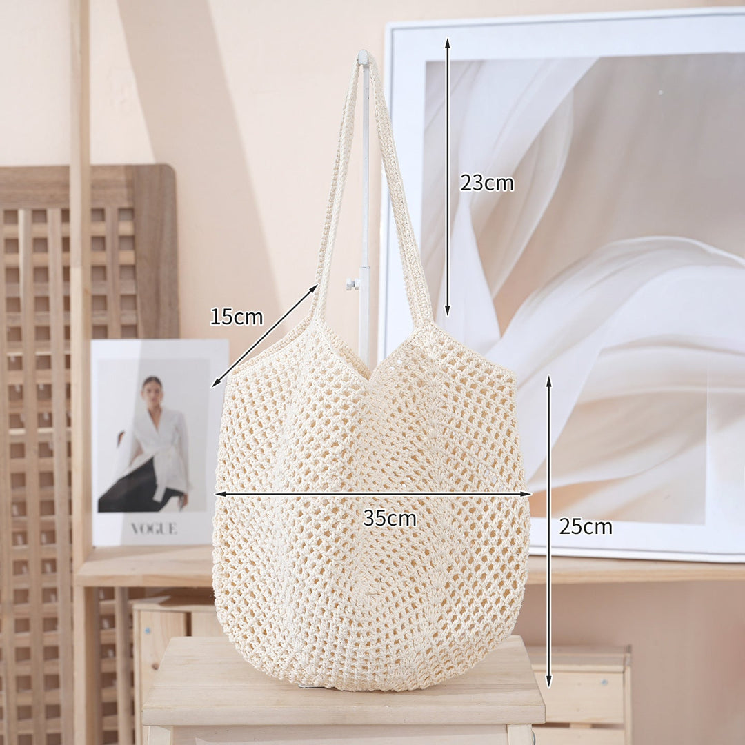 Handcrafted mesh tote bag Kalsten