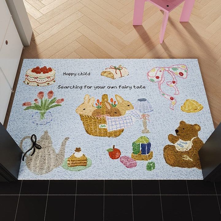 Whimsical Entrance Doormat Kalsten