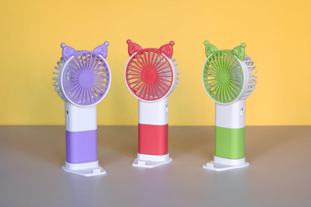 Unisex Portable Mini Hand Fan with Playful Design Kalsten