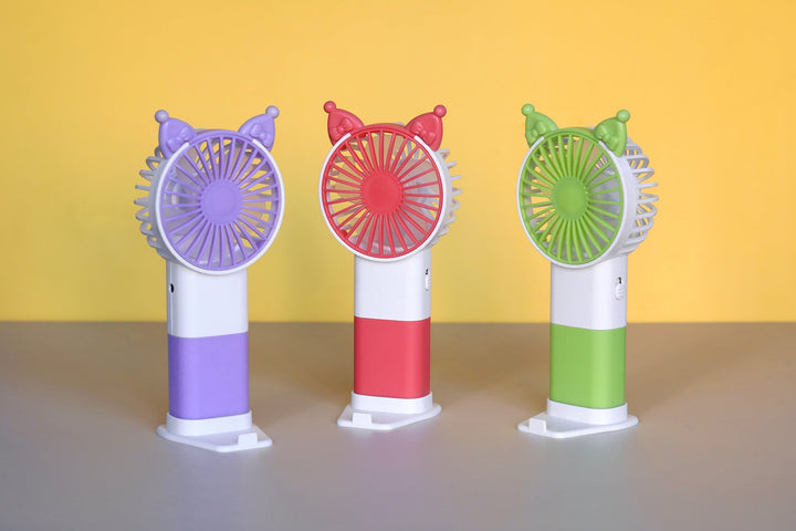 Unisex Portable Mini Hand Fan with Playful Design Kalsten