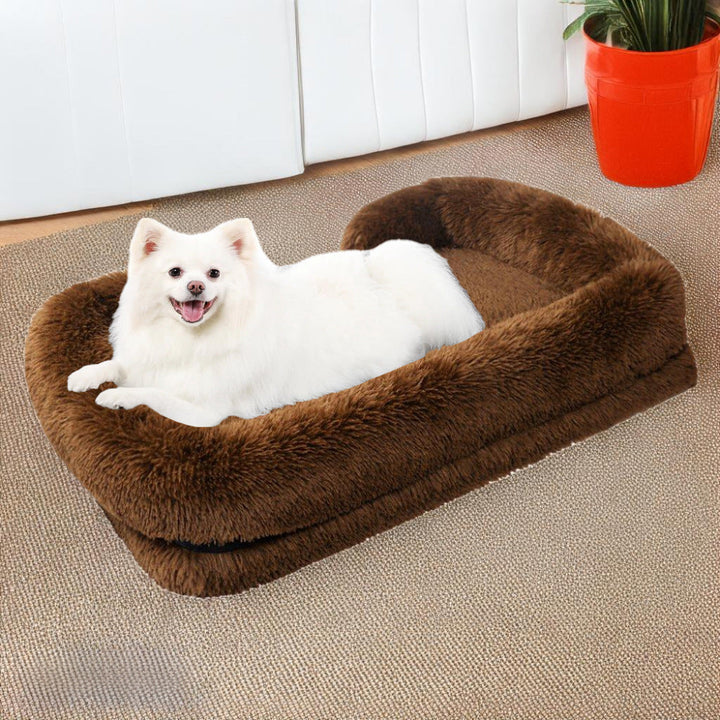 Plush-Filled Orthopedic Dog Bed