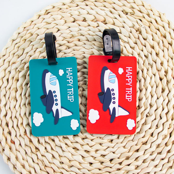 Airplane-Themed Luggage Identifier Kalsten