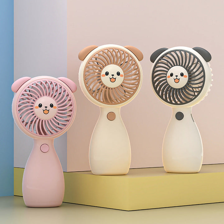 Cute Panda-Themed Handheld Cooling Fan Kalsten