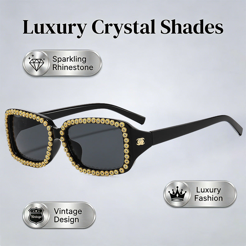 Ladies sunglasses with glamorous rhinestone frame Kalsten